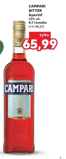 Kaufland Likier Campari oferta