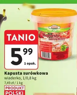 Intermarche Kapusta surówkowa wiaderko Intermarche oferta