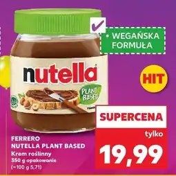 Kaufland Krem roślinny Ferrero Nutella 350 g oferta
