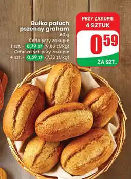 Dino Bułka paluch pszenny graham 80 g Dino oferta