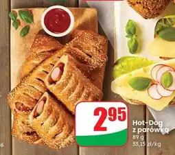 Dino Hot-Dog z parówką 89 g Dino oferta