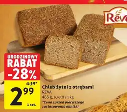 Intermarche Chleb żytni z otrębami REVA oferta