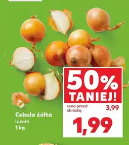 Kaufland Cebula żółta luzem 1 kg Kaufland oferta