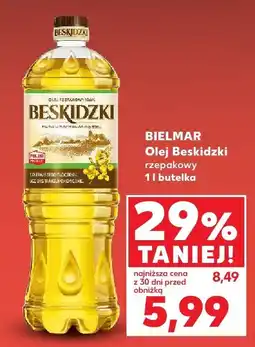 Kaufland Olej rzepakowy Beskidzki 1l Bielmar oferta