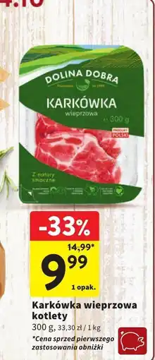 Intermarche Karkówka wieprzowa kotlety Intermarche oferta