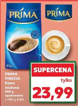 Kaufland Kawa mielona 500 g opakowanie Prima Finezja oferta