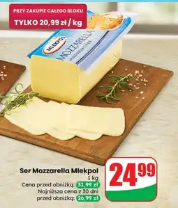 Dino Ser Mozzarella Mlekpol 1kg oferta