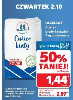 Kaufland Cukier Diamant biały kryształ 1 kg oferta