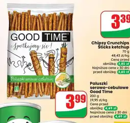Dino Paluszki serowo-cebulowe Good Time 200g oferta
