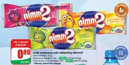 Dino Lizak owocowy sok i witaminy Nimm2 10g oferta