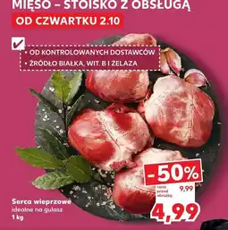 Kaufland Serca wieprzowe 1 kg Kaufland oferta