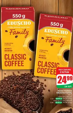 Dino Kawa mielona Eduscho Family 550g oferta