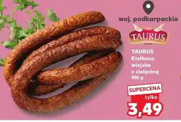Kaufland Kiełbasa wiejska Taurus 100 g oferta