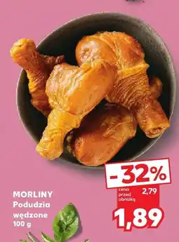 Kaufland Podudzia wędzone Morliny 100g oferta