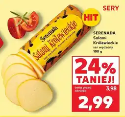 Kaufland Ser wędzony Salami Królewieckie Serenada 100g oferta