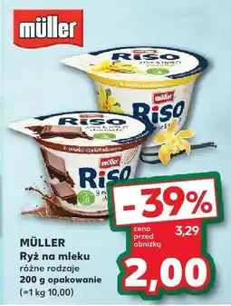 Kaufland Ryż na mleku Müller oferta