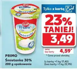 Kaufland Śmietanka Primo 30% oferta
