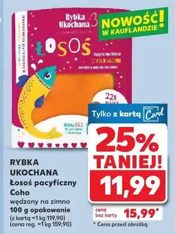 Kaufland Łosoś pacyficzny Rybka Ukochana 100g oferta
