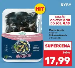 Kaufland Małże świeże Avignon 500g oferta