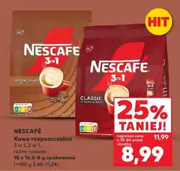 Kaufland Kawa Nescafe 3w1 10x16.5g oferta