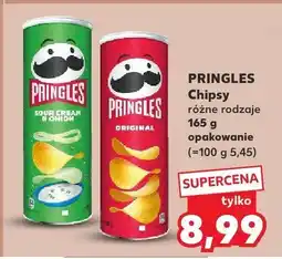 Kaufland Chipsy Pringles różne rodzaje 165g oferta