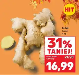 Kaufland Imbir luzem 1 kg Kaufland oferta
