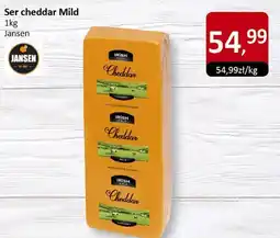 Market Point Ser cheddar Mild 1kg Jansen oferta