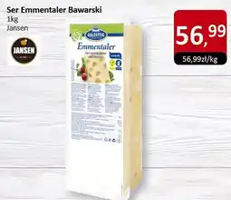 Market Point Ser Emmentaler Bawarski 1kg Jansen oferta