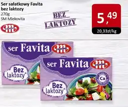Market Point Ser sałatkowy Favita bez laktozy 270g SM Mlekovita oferta