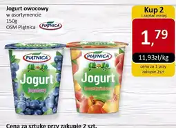 Market Point Jogurt owocowy w asortymencie 150g OSM Piątnica oferta
