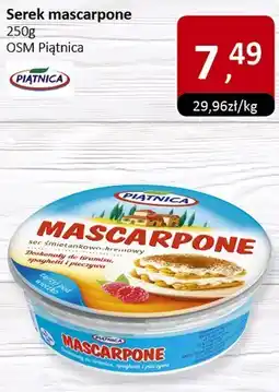 Market Point Serek mascarpone 250g OSM Piątnica oferta