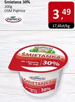 Market Point Śmietana 30% 200g OSM Piątnica oferta