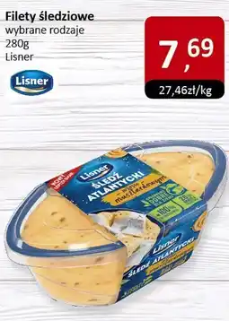 Market Point Filety śledziowe wybrane rodzaje 280g Lisner oferta