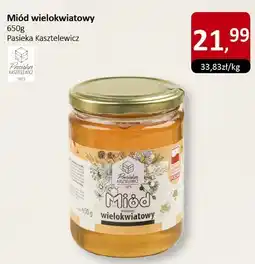 Market Point Miód wielokwiatowy 650g Pasieka Kasztelowiecz oferta