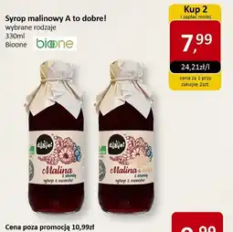 Market Point Syrop malinowy A to dobre! 330ml Bioone oferta