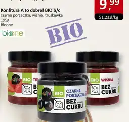 Market Point Konfitura A to dobre! BIO b/c 195g Bioone oferta