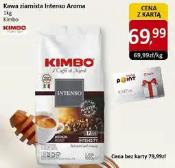 Market Point Kawa ziarnista Intenso Aroma 1kg Kimbo oferta