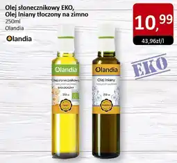 Market Point Olej słonecznikowy EKO, Olej lniany tłoczony na zimno 250ml Olandia oferta