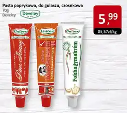 Market Point Pasta paprykowa, do gulaszu, czosnkowa 70g Develey oferta