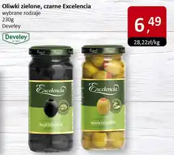 Market Point Oliwki zielone, czarne Excelencia 230g Develey oferta