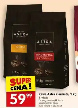 Twój Market Kawa Astra ziarnista, 1 kg oferta