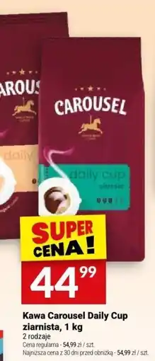 Twój Market Kawa Carousel Daily Cup ziarnista, 1 kg oferta