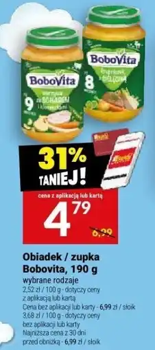 Twój Market Obiadek / zupka Bobovita, 190 g oferta