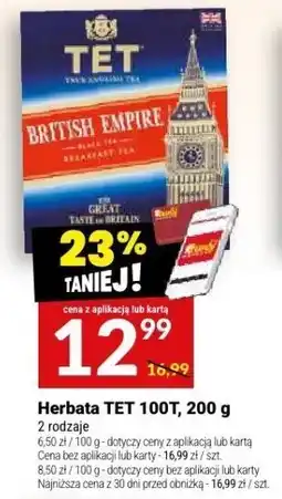 Twój Market Herbata TET 100T, 200 g oferta