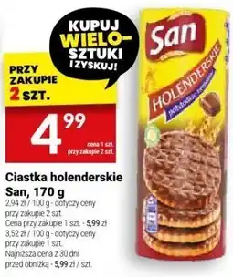 Twój Market Ciastka holenderskie San, 170 g oferta