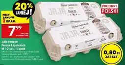 Twój Market Jaja świeże Ferma Lipińskich M 10 szt., 1 opak oferta