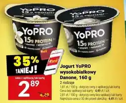 Twój Market Jogurt YoPRO wysokobiałkowy Danone, 160 g oferta