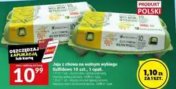Twój Market Jaja z chowu na wolnym wybiegu Suflidowo 10 szt., 1 opak oferta
