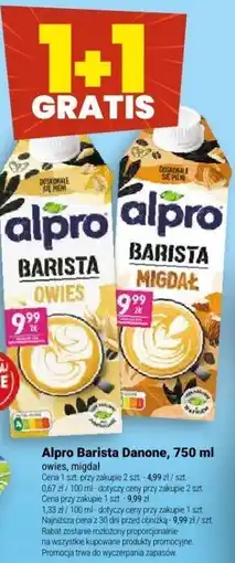 Twój Market Alpro Barista Danone, 750 ml oferta