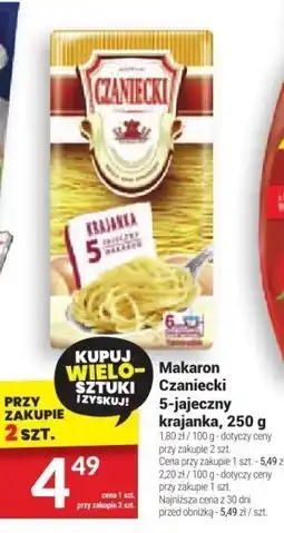 Twój Market Makaron Czanicki 5-jajeczny, 250 g oferta